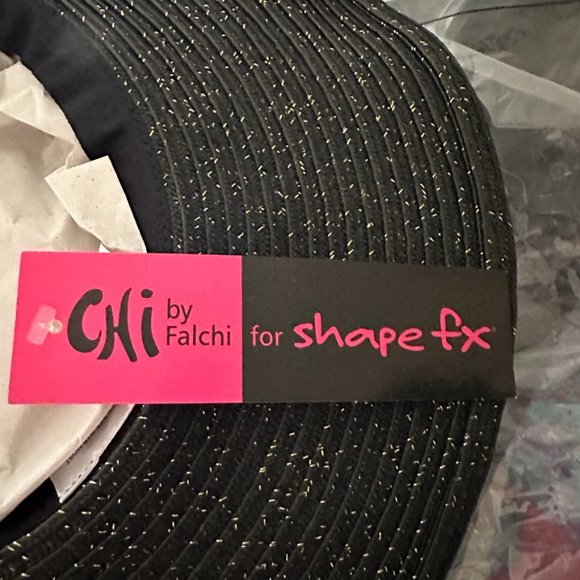 Chi by Carlos Falchi, black floppy wide brim hat - Picture 6 of 12